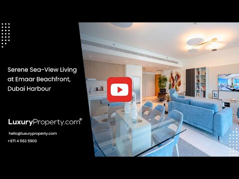 A Coastal Masterpiece by 8876  | Fully Furnished | 3-Bedroom + Maid's